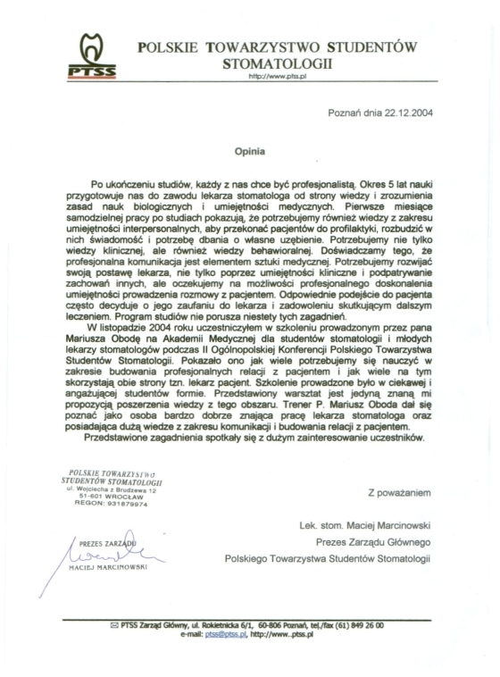 Polskie Towarzystwo Studentów Stomatologii