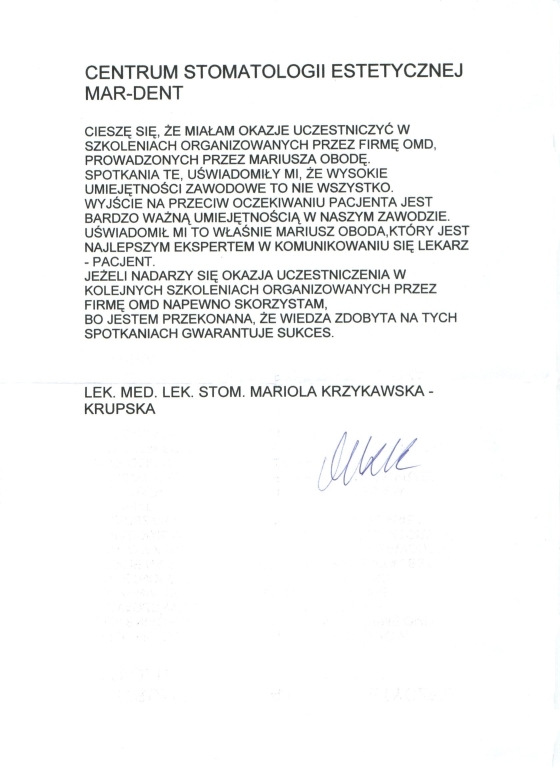Centrum Stomatologii Estetycznej MAR-DENT